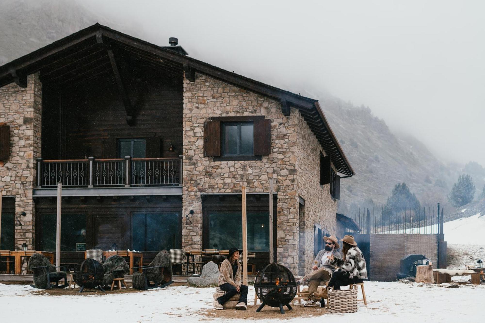 L'Ovella Negra Mountain Lodge Canillo Exteriér fotografie