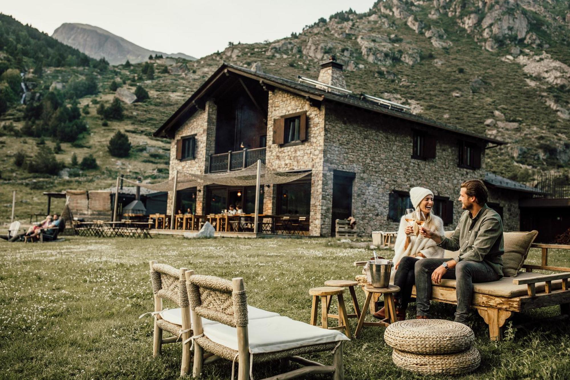 L'Ovella Negra Mountain Lodge Canillo Exteriér fotografie